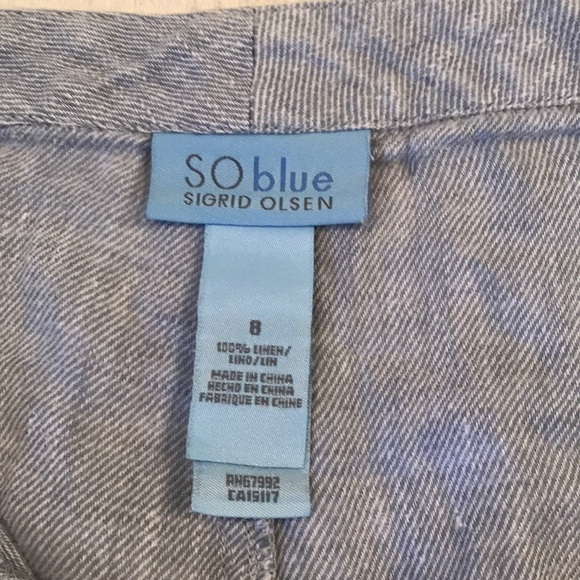 Sigurd Olsen 100% Linen pants - Picture 2 of 2